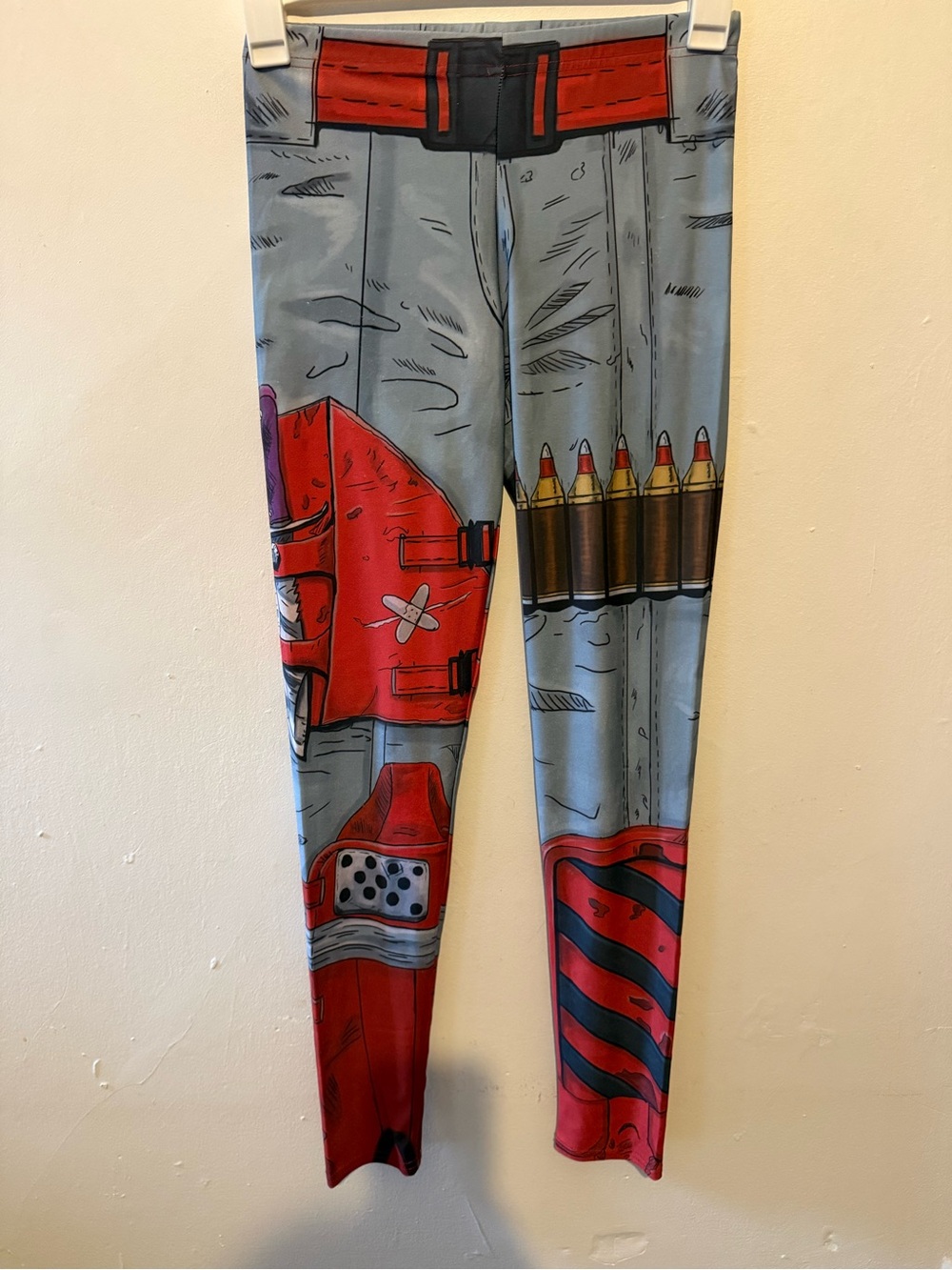Graphic Leggings Armor Print